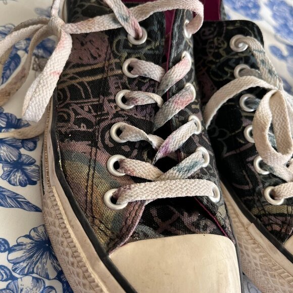 Converse Women's All Star Graffiti Shoes Size 8 - Picture 7 of 8